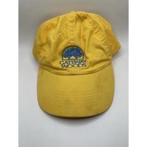 Harriton Gateway Woods Adjustable Hat Unisex Baseball Cap Yellow Blue